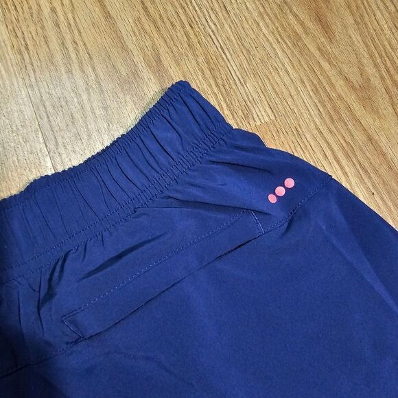 Saucony Outpace 3" Running Shorts Navy Blue Women's Size Large L Brief Lined New - Picture 7 of 12